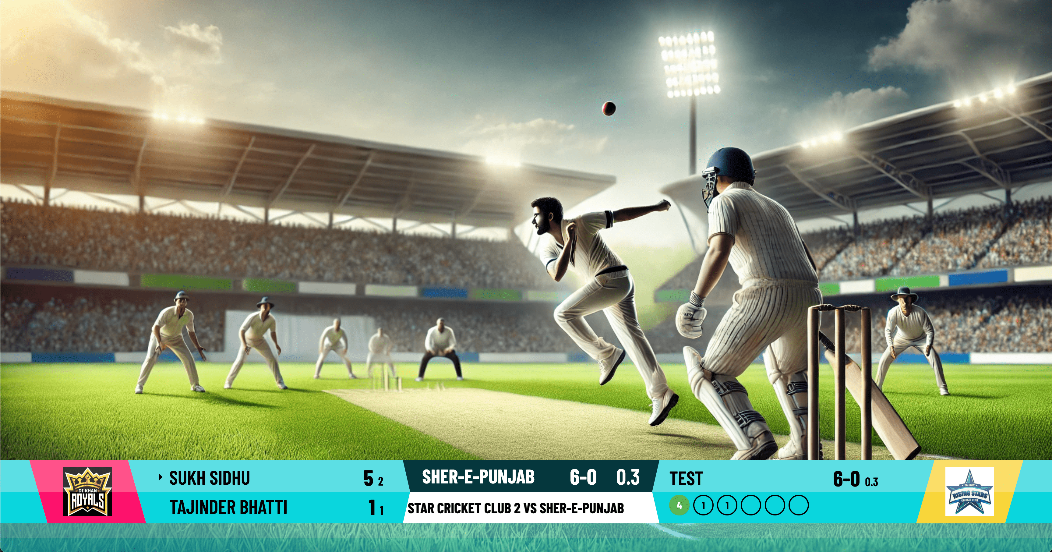 CrickPro Africa Overlay Ticker Professional Cricket Score